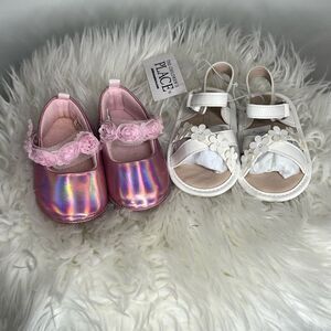 Baby girl shoe bundle size 6-9 months